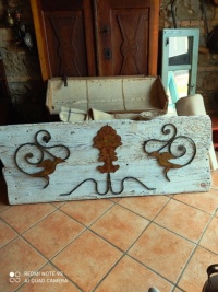 Pannello d'arredo in legno